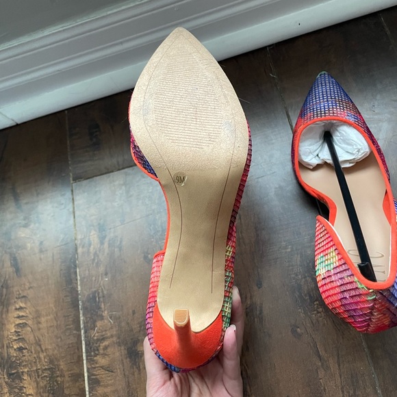 NEW- INC Kenjay Dorsay Colourful Pumps - Size 9 - Picture 6 of 10